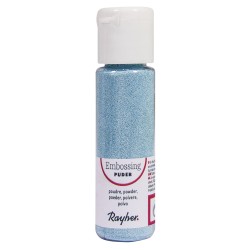 Pulbere embosare Rayher, 20 ml, opaca, light blue Pulbere embosare Rayher, 20 ml, opaca, light blue