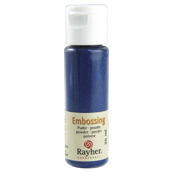 Pulbere embosare Rayher, 20 ml, opaca, royal blue