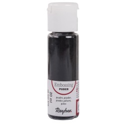 Pulbere embosare Rayher, 20 ml, opaca, black