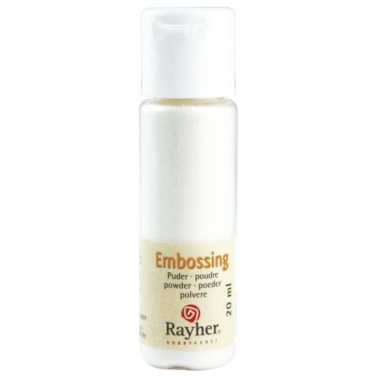 Pulbere embosare Rayher, 20 ml, crystal, transparent