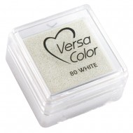Tusiera Rayher, VersaColor, dimensiune 2.5x2.5 cm, culoare alb