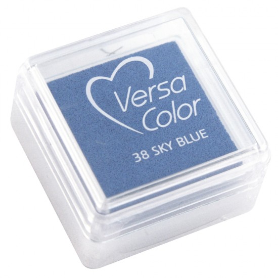 Tusiera Rayher, VersaColor, dimensiune 2.5x2.5 cm, culoare blue