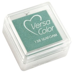 Tusiera Rayher, VersaColor, dimensiune 2.5x2.5 cm, culoare verde de mare Tusiera Rayher, VersaColor, dimensiune 2.5x2.5 cm, culoare verde de mare