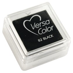Tusiera Rayher, VersaColor, dimensiune 2.5x2.5 cm, culoare negru Tusiera Rayher, VersaColor, dimensiune 2.5x2.5 cm, culoare negru