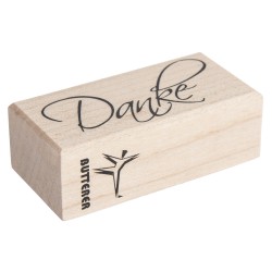 Stampila Rayher, din lemn Danke , 3x6cm, item 1 Stampila Rayher, din lemn Danke , 3x6cm, item 1
