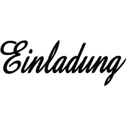 Stampila Rayher, din lemn Einladung , 3x7cm, item 1 Stampila Rayher, din lemn Einladung , 3x7cm, item 1