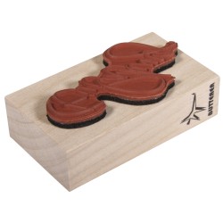 Stampila Rayher, din lemn Einladung , 4x7cm, item 1 Stampila Rayher, din lemn Einladung , 4x7cm, item 1