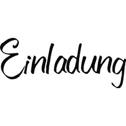 Stampila Rayher, din lemn Einladung , 3x7cm, item 1 Stampila Rayher, din lemn Einladung , 3x7cm, item 1