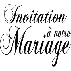 Stampila Rayher,, Invitation a notre mariage, 7x6 cm Stampila Rayher,, Invitation a notre mariage, 7x6 cm