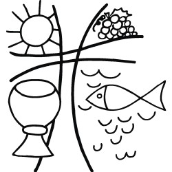 Stampila Rayher,, Christian motifs, 6x6 cm Stampila Rayher,, Christian motifs, 6x6 cm