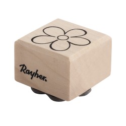 Stampila Rayher,, Flower, 3x3 cm Stampila Rayher,, Flower, 3x3 cm