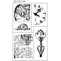 Stampila Rayher, silicon,, diverse motive, dimensiune 2, 3,5-7 cm, 5/set Stampila Rayher, silicon,, diverse motive, dimensiune 2, 3,5-7 cm, 5/set