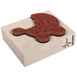 Stampila Rayher, din lemn Kindergluck , 6x7cm, item 2