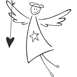 Stampila Rayher, din lemn, Ingeras , dimensiune 6x7 cm Stampila Rayher, din lemn, Ingeras , dimensiune 6x7 cm