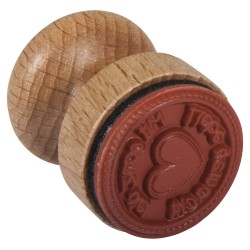 Stampila Rayher, Mit Liebe , 3 cm Stampila Rayher, Mit Liebe , 3 cm