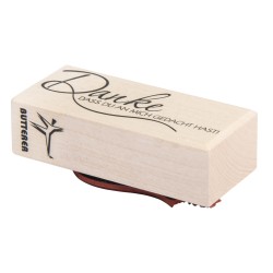 Stampila Rayher,, Danke, ..., 3 cm Stampila Rayher,, Danke, ..., 3 cm