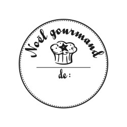 Stampila Rayher, Noel gourmand , 3 cm Stampila Rayher, Noel gourmand , 3 cm