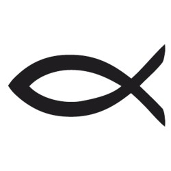 Stampila Rayher, Fish, diam. 3cm Stampila Rayher, Fish, diam. 3cm