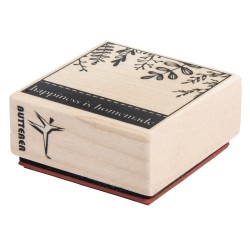 Stampila Rayher,, happiness is homemade, 5x5cm Stampila Rayher,, happiness is homemade, 5x5cm