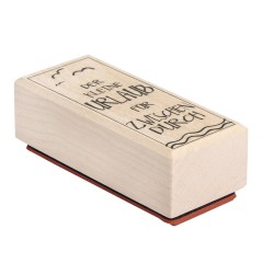 Stampila Rayher, mică vacanță fu R între, 3x7 cm Dimensiune Stampila Rayher, mică vacanță fu R între, 3x7 cm Dimensiune