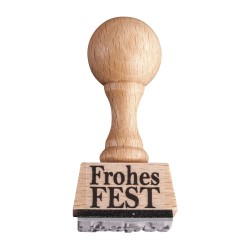 Stampila Rayher, Frohes Fest Stampila Rayher, Frohes Fest
