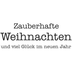 Stampila Rayher, Zauberhafte ... , 1.5x4cm, ...Weihnachten und v Stampila Rayher, Zauberhafte ... , 1.5x4cm, ...Weihnachten und v