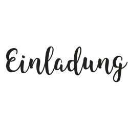 Stampila Rayher, Einladung Stampila Rayher, Einladung