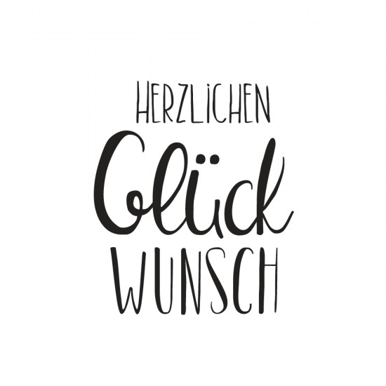 Stampila Rayher, Herzlichen Gluckwunsch