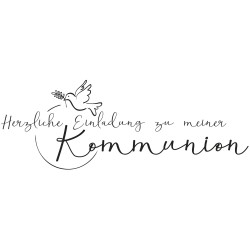 Stampila Rayher, Einladung zur Kommunion Stampila Rayher, Einladung zur Kommunion