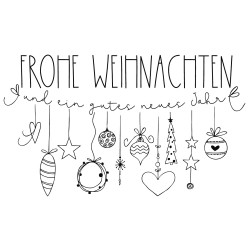 Stampila Rayher, Frohe Weihnachten - garland Stampila Rayher, Frohe Weihnachten - garland