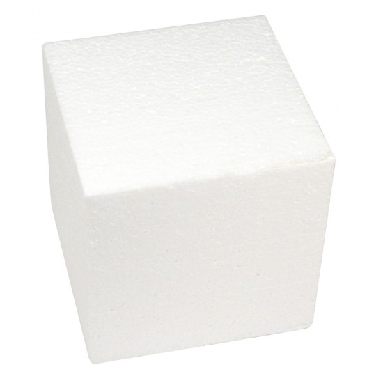 Cub polistiren , styrofoam Rayher, 15x15x15 cm