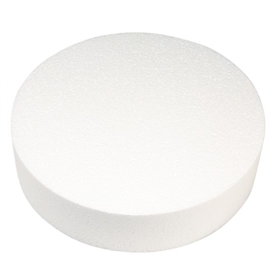 Disc polistiren , styrofoam Rayher, diam.30 cm, inaltime 7 cm