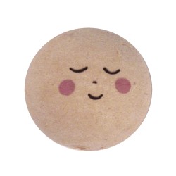 Set decorativ Rayher, cap de ingeras, diametru 30 mm, 3/set