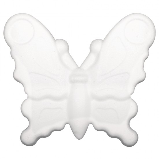 Fluture polistiren , styrofoam Rayher, plat, 12,5cm