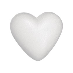 Inima polistiren , styrofoam Rayher, 5 cm, 3 buc/set
