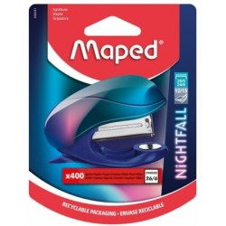 Capsator Nightfall 24/6 si 26/6 cu 400 capse Maped Capsator Nightfall 24/6 si 26/6 cu 400 capse Maped