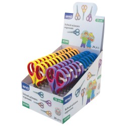 Foarfeca scoala 13cm manere ergonomice, SPREE