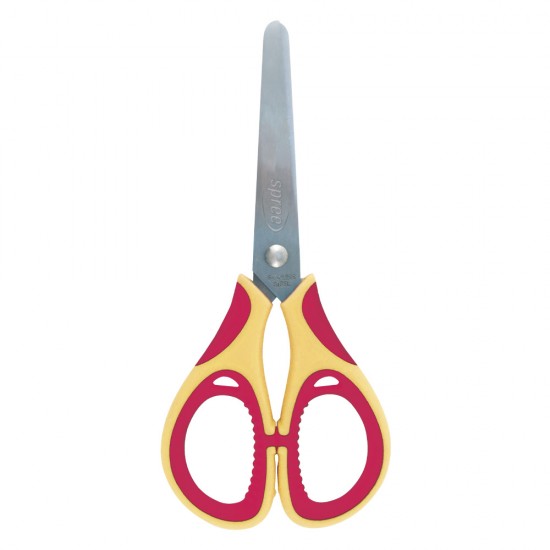 Foarfeca scoala 13cm manere ergonomice, SPREE