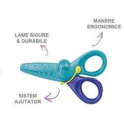 Foarfeca KidiPulse 12 cm Maped 472112 Foarfeca KidiPulse 12 cm Maped 472112