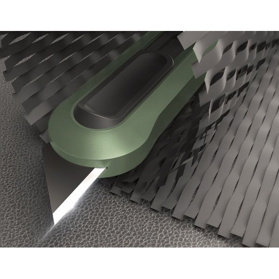 Set 3 cuttere verzi HOME SERIES DELI