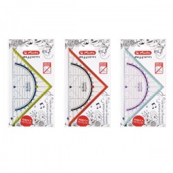 Echer/raportor my.pen, 16 cm, Herlitz 11367950 ,diverse culori Echer/raportor my.pen, 16 cm, Herlitz 11367950 ,diverse culori