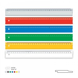 Rigla 30 cm ARK 005, diverse culori Rigla 30 cm ARK 005, diverse culori