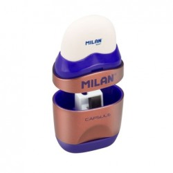 Ascutitoare cu radiera Copper MILAN Ascutitoare cu radiera Copper MILAN