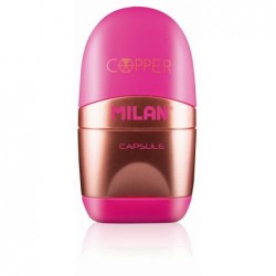 Ascutitoare cu radiera Copper MILAN Ascutitoare cu radiera Copper MILAN