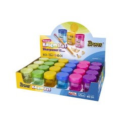 Ascutitoare dubla cu container, Brons br-571 Ascutitoare dubla cu container, Brons br-571