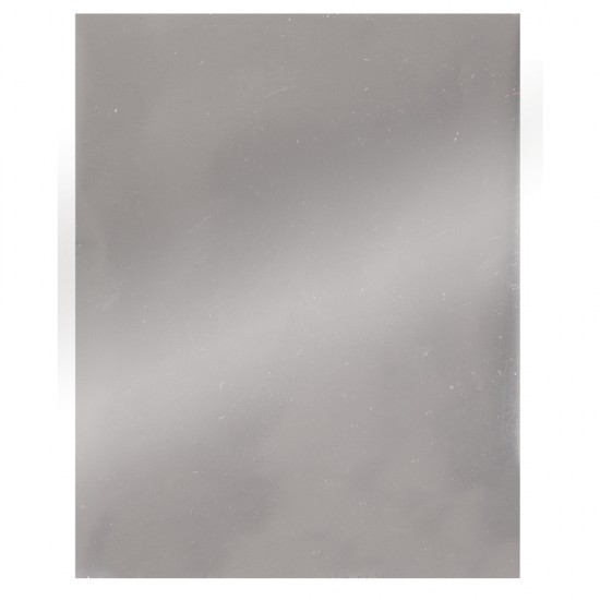 Writing foil for Ceara decorativa, argintiu, 1 pce. (10x15 cm)