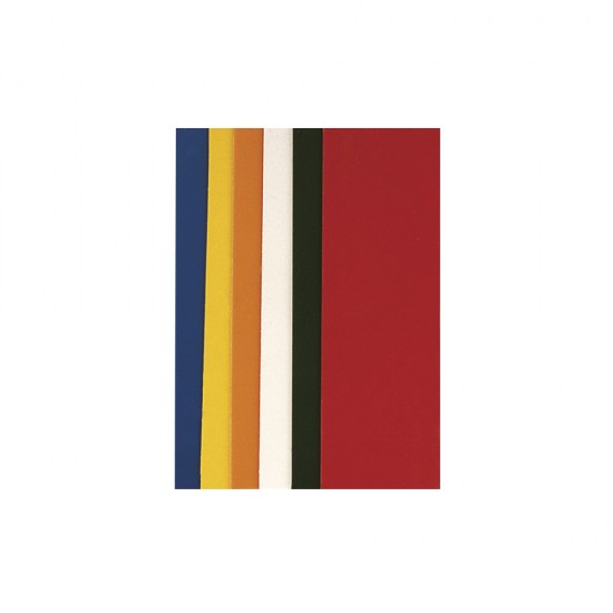 Folie ceara basic shades, 6 colours assorted, 20x6,5 cm