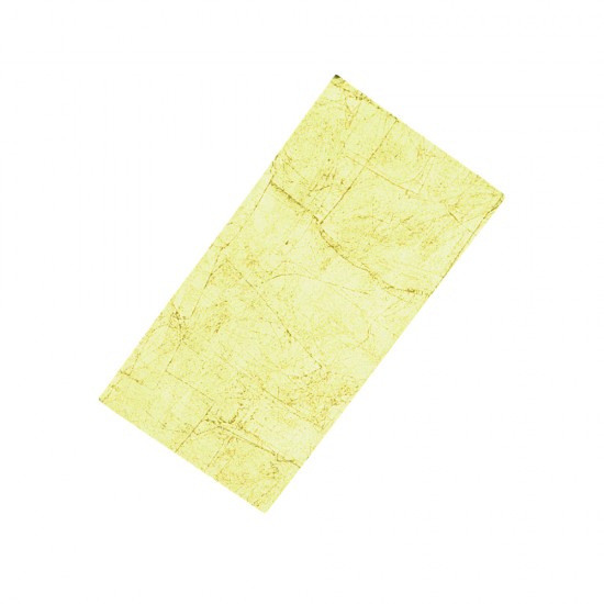 Ceara decorativa foil, 20x10 cm, oxidized gold, 1 pce.