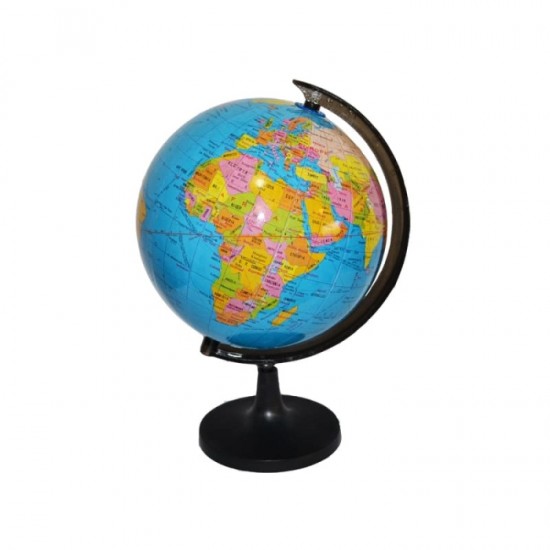 Glob geografic diametru 14cm