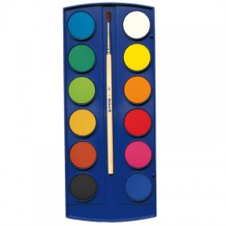 Acuarele F355 set 11 + 1 pastila alba + pensula, Pelikan 721324 Acuarele F355 set 11 + 1 pastila alba + pensula, Pelikan 721324